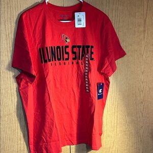Champion Red Illinois State Redbirds Graphic Tee